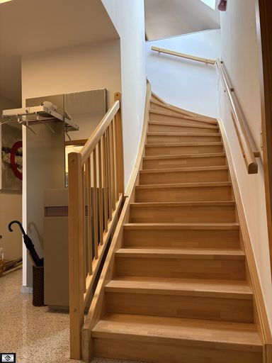Stiegenaufgang zu Etage 2