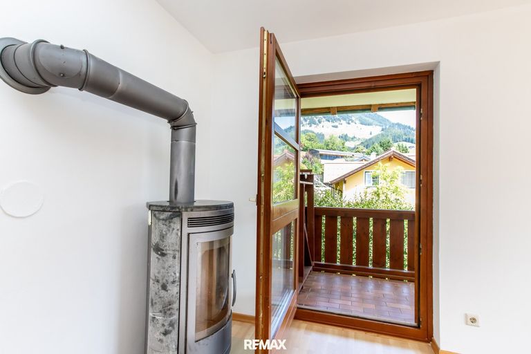 Ausgang auf Nordost-Balkon