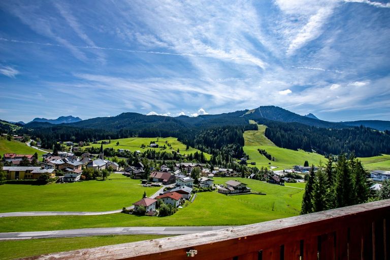 Ausblick vom Südost-Balkon