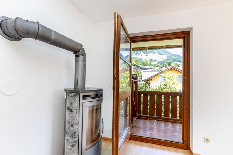Ausgang auf Nordost-Balkon