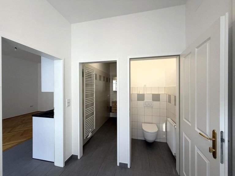 Wohnungseingang / Vorraum / Toilette / Bad