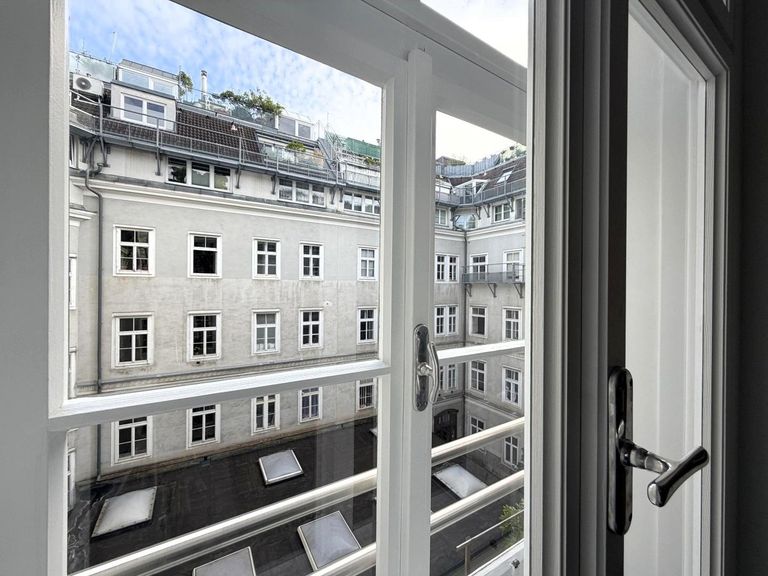 Ausblick aus dem Wohnzimmer