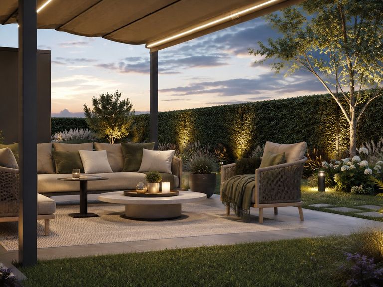 Visualisierung Garten