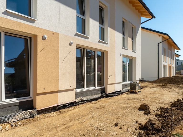 Bauabschnitt 1 in Fertigstellung