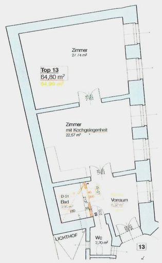 Weintraubengasse Obj.3353 Plan