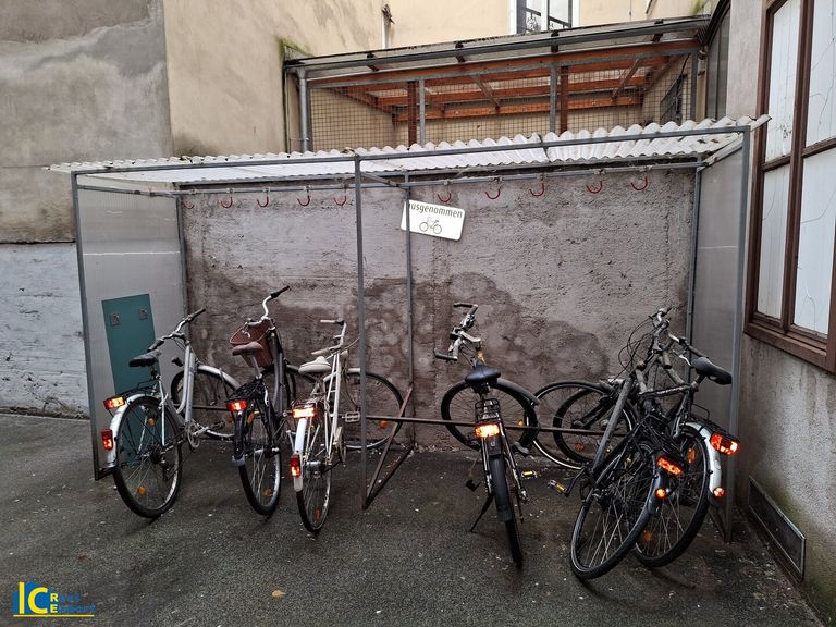 Fahrradabstellbereich