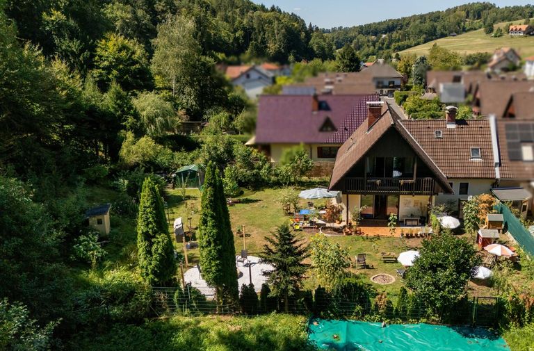 Gartenansicht aus Osten