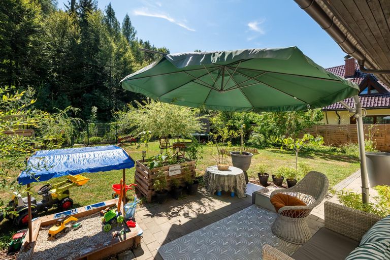 Blick in den Garten