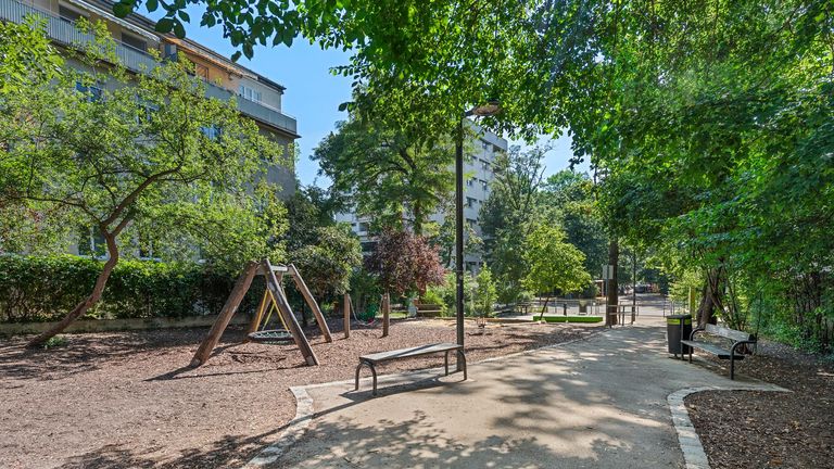 Park vor der Türe
