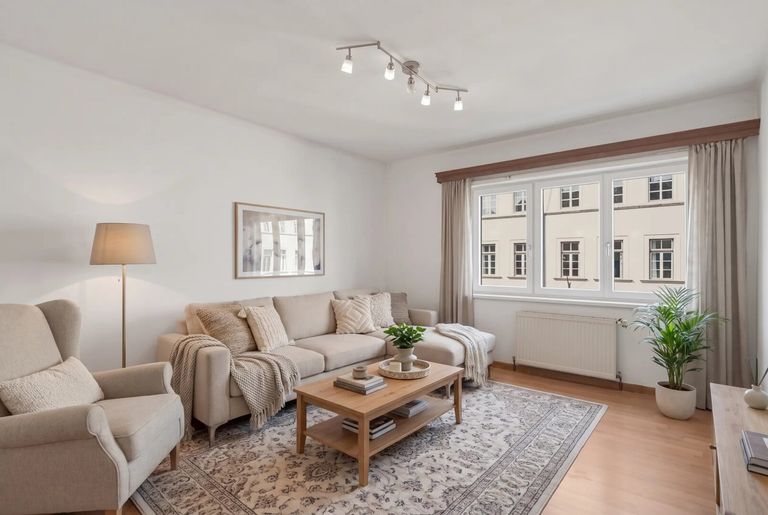 Wohnzimmer (Einrichtungsvorschlag KI-generiert)