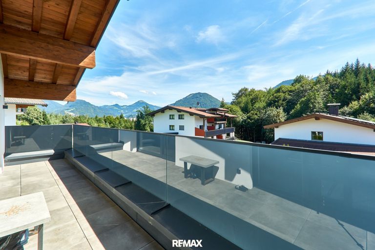 Balkon und Aussicht