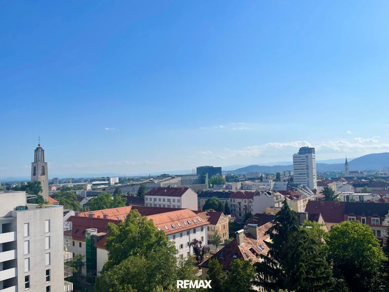 Weitblick über Graz