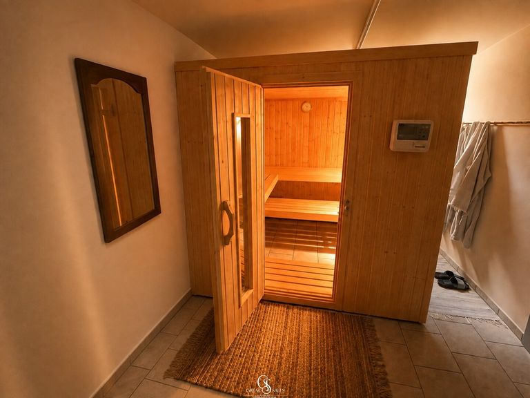 Finnische Sauna