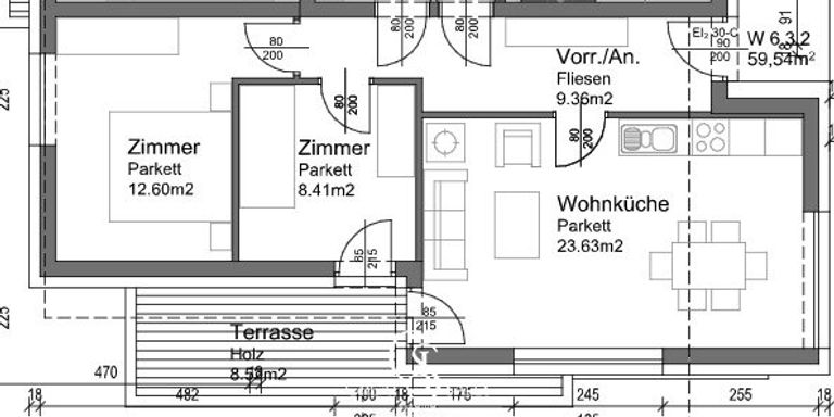 Grundriss Top 4