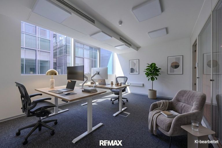 Einzelbüro - virtuell gestaged