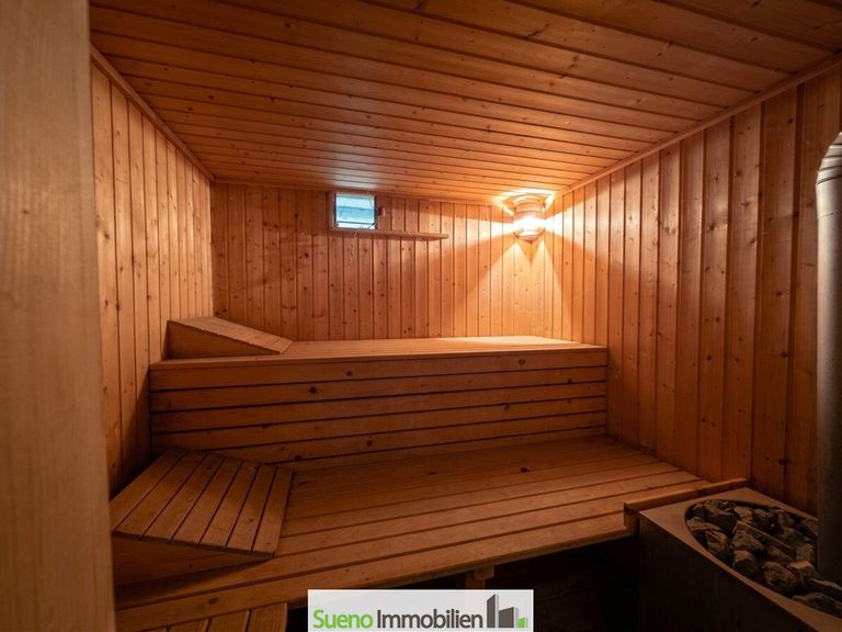 Sauna im Keller