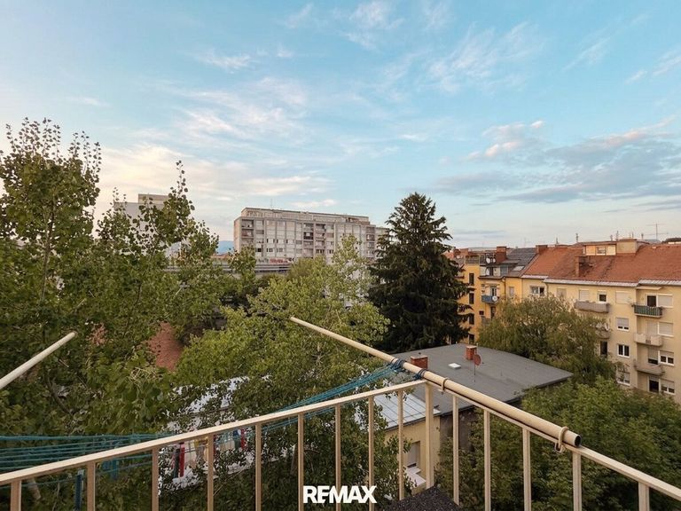 Aussicht Balkon Küche