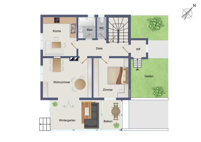 Grundriss EG