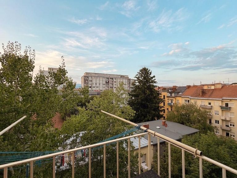 Aussicht Balkon Küche