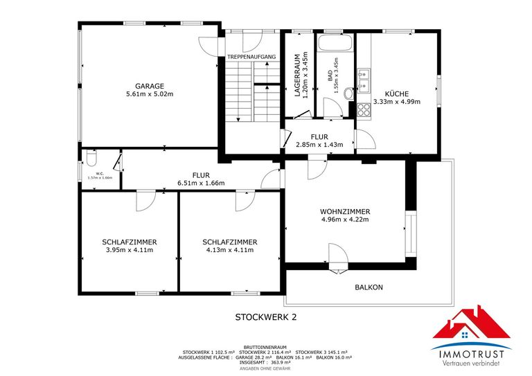 Plan Erdgeschoss