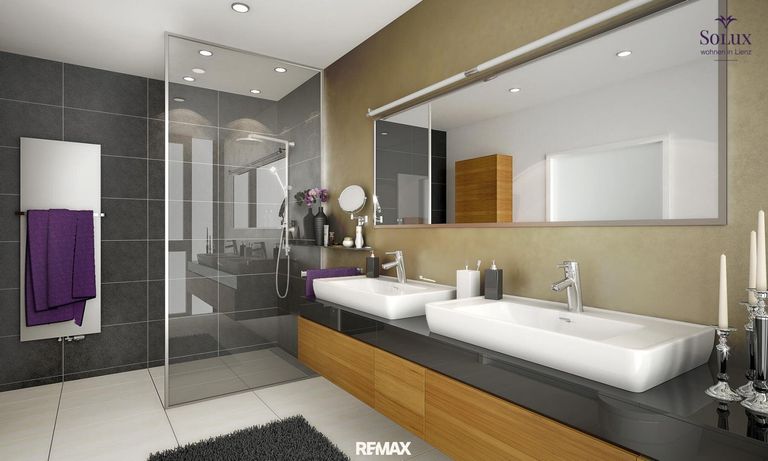 Badezimmer Visualisierung 