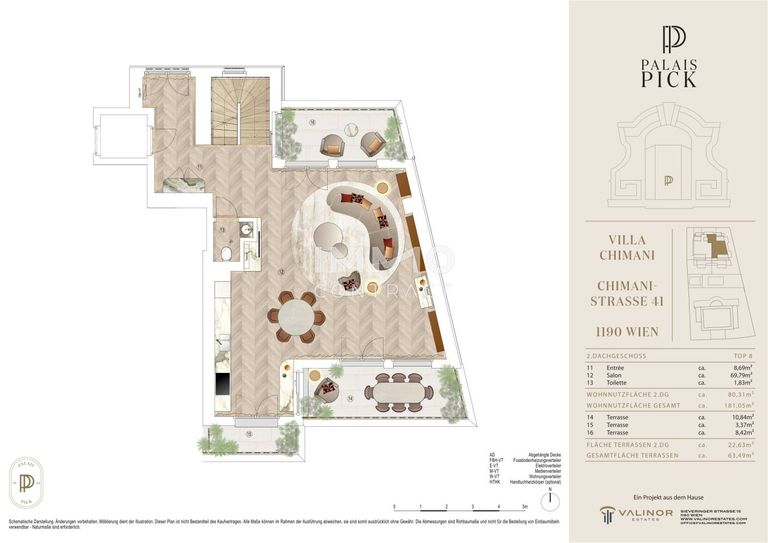 Villa Chimani . T8 . DG 2 . Std2412