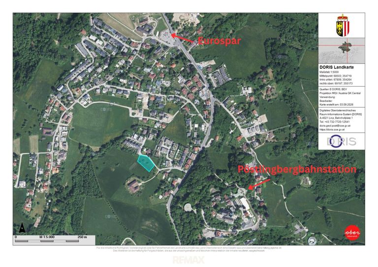 Lageplan-Fern  -  DORIS