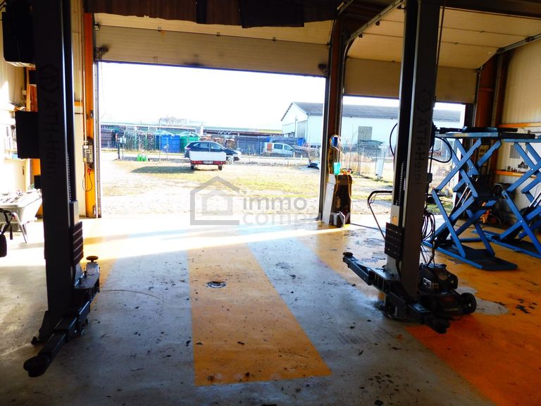 Werkstatt Außblick Straße