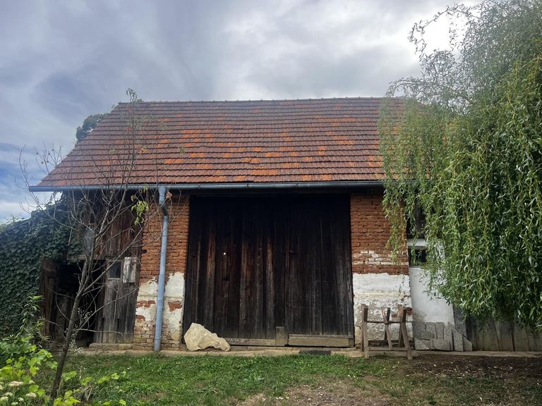 Rückansicht des Hauses