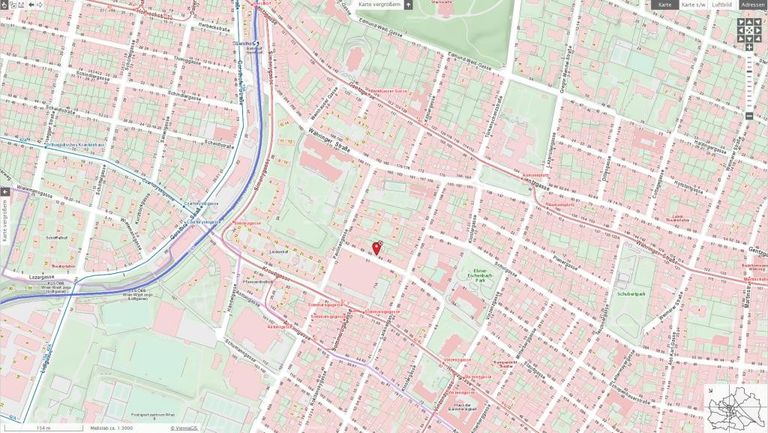 Lageplan Öffis