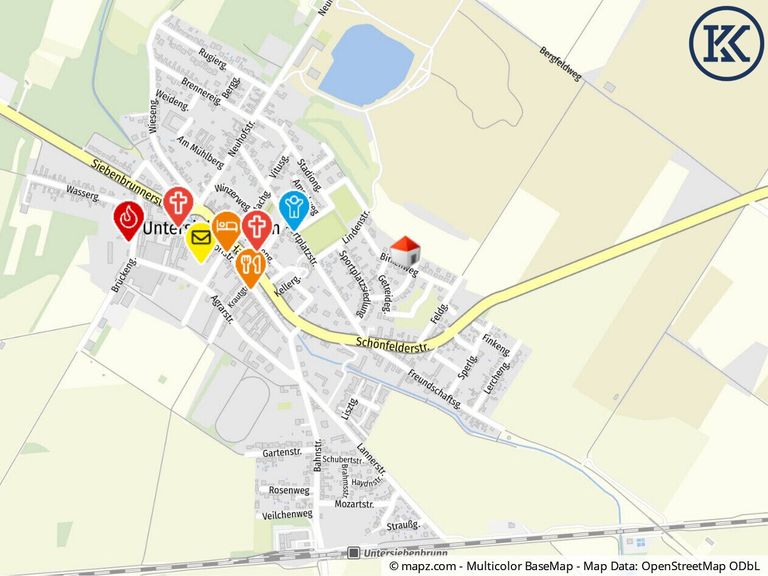 Geolyzer Kartenausschnitt