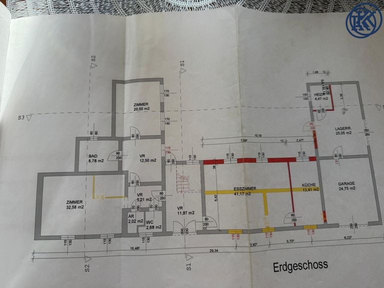 Grundriss Erdgeschoss