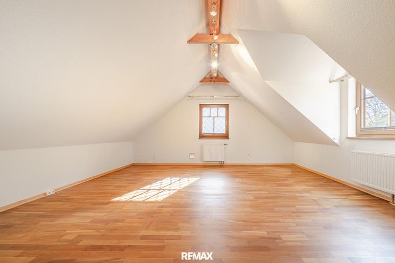 Ausgebauter Dachboden