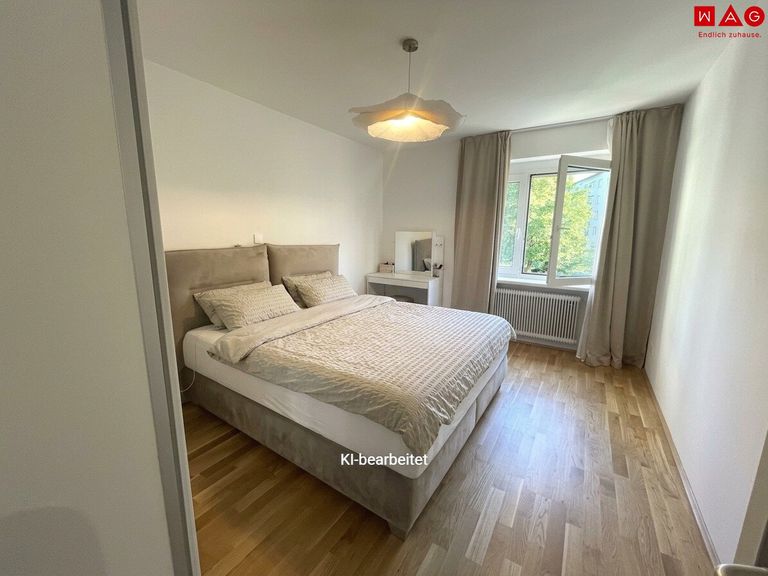 KI generiertes Schlafzimmer