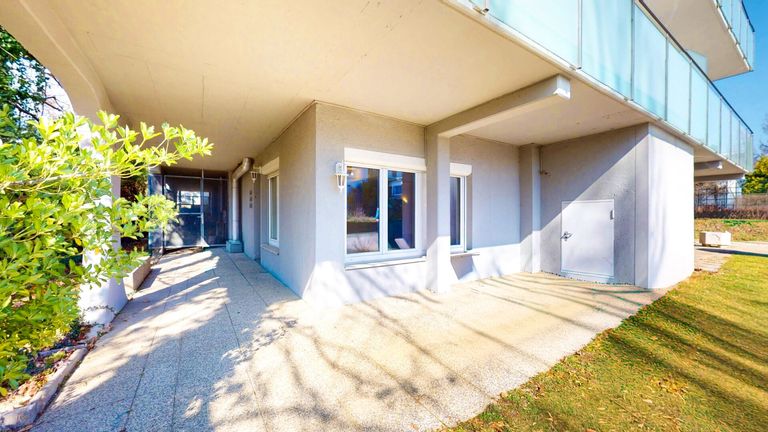 Derzeit geduldete Außenfläche – nicht dem Wohnungseigentum zugeordnet