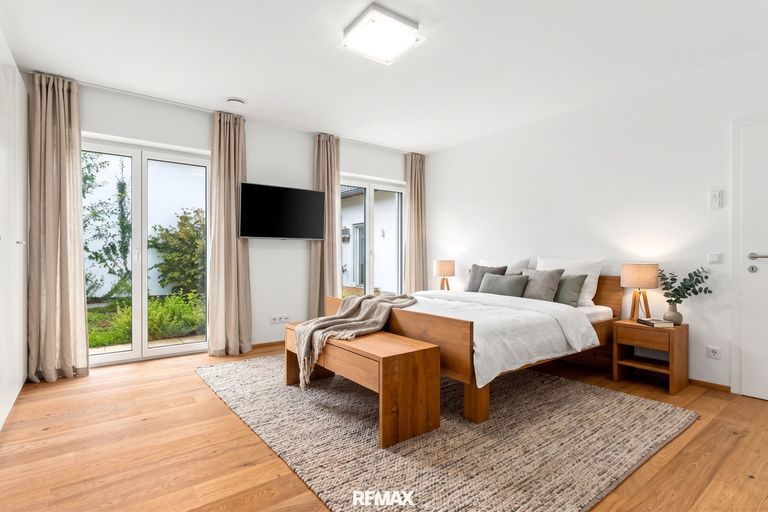 Schlafzimmer - gestaged