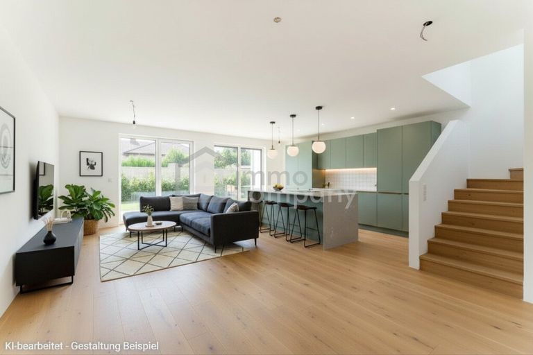 Wohnküche  Beispiel mit KI erstellt