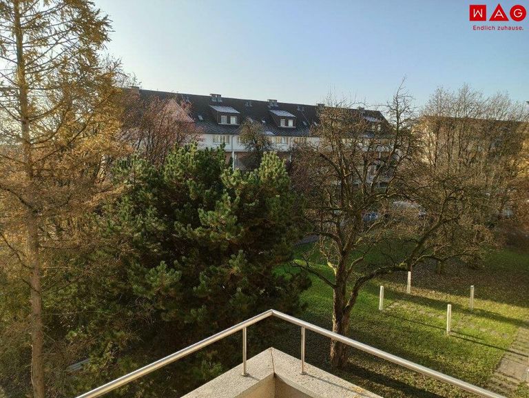 Aussicht vom Balkon