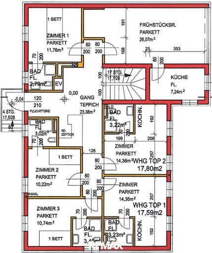 Grundriss EG Pension