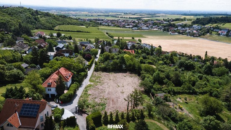 Drohne Blick Hagenbrunn von Westen - BGD 2102 Hage