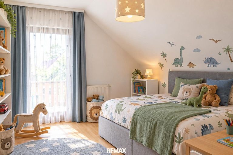 Zimmer OG ca. 14m², AI MODIFIED