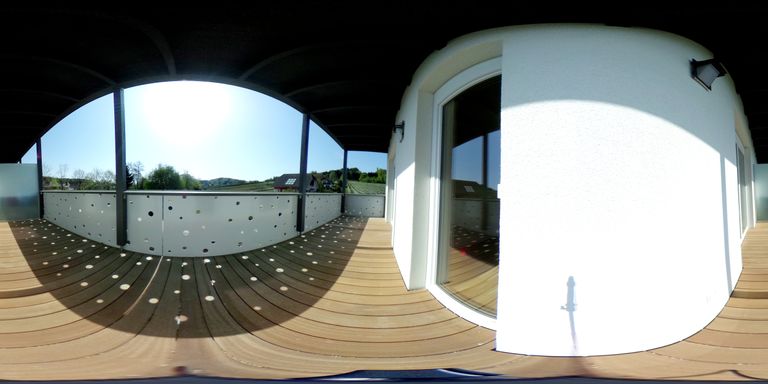 360 ° Bild Musterwohnung