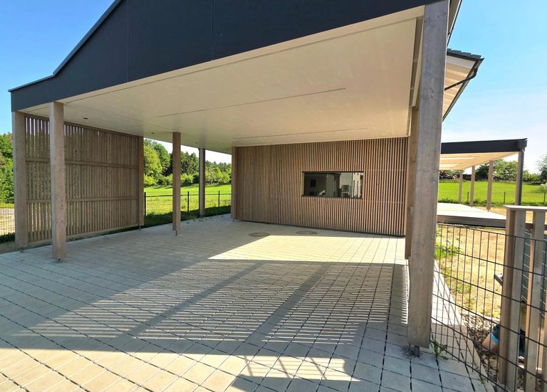Carport  Musterhaus