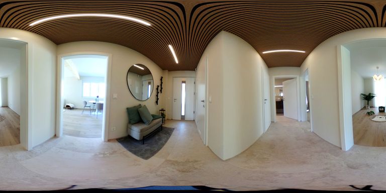 360° Bild Vorraum Musterwohnung