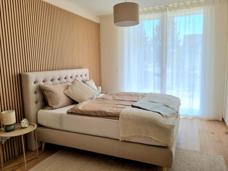 Schlafzimmer Musterwohnung
