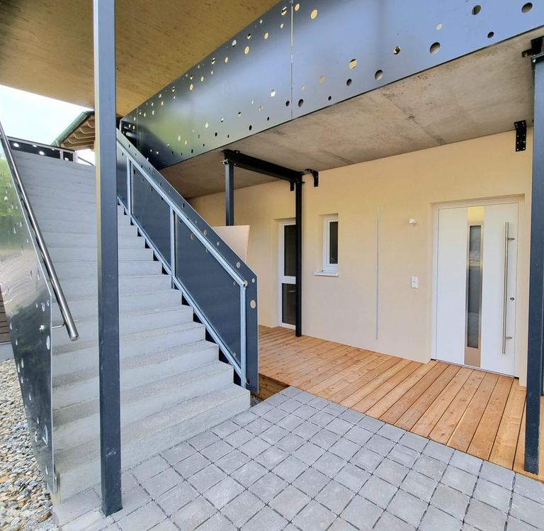 Eingang Musterwohnung