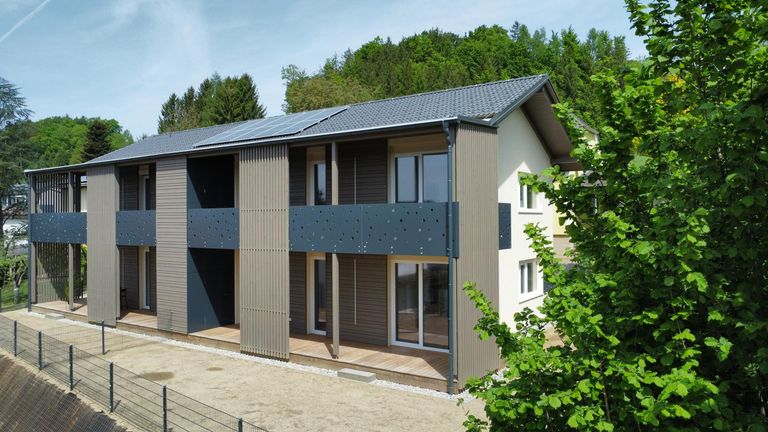 Haus Terrasse Musterwohnung