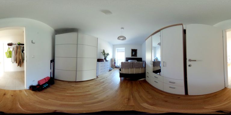360° Bild Schlafzimmer