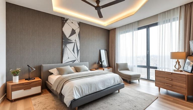 Modernes Schlafzimmer