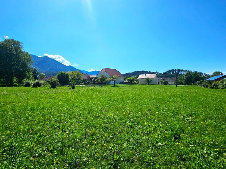 Grundstück - Blick nach Westen